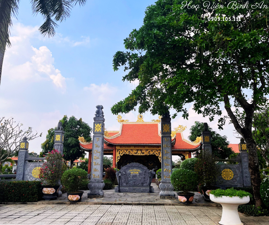 Mộ gia đình tại hoa viên bình an